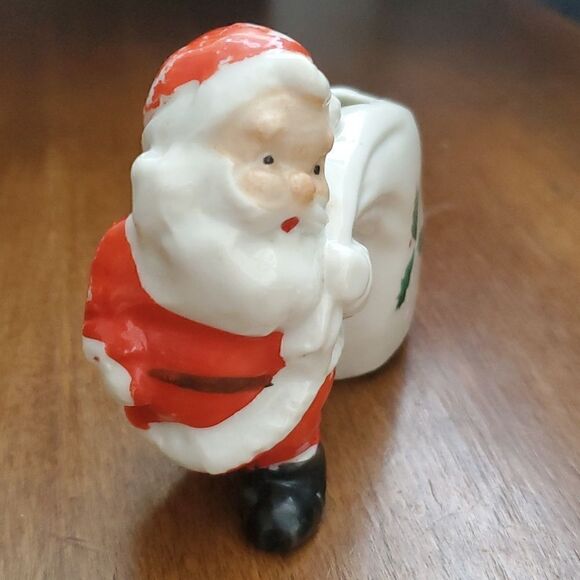Vintage Santa with Sak Took-pick Holder Japan - Picture 6 of 7